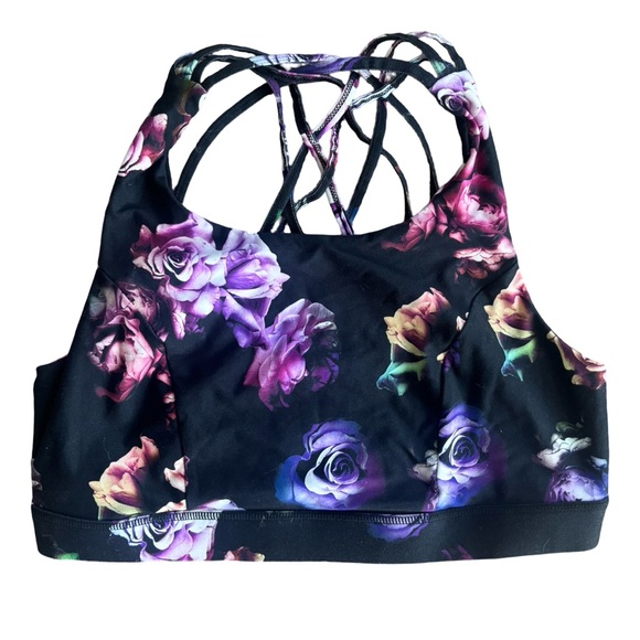 Torrid Low-Impact Wireless Strappy Back Active Sports Bra -2x - Picture 4 of 6